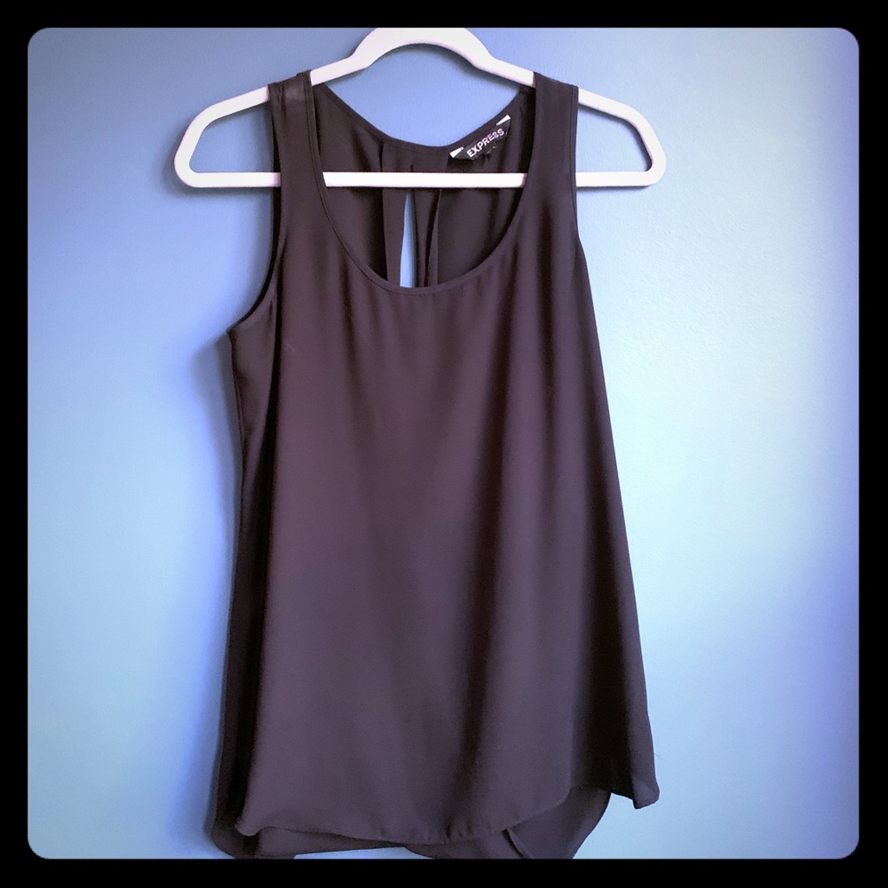 Women’s Medium Black Sleeveless Blouse.